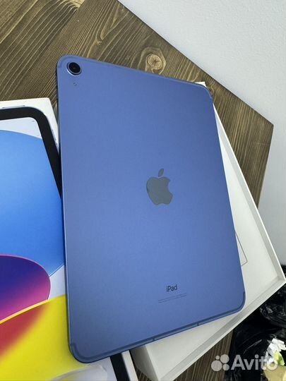 iPad 10.9 2022 Wi-Fi+Cellular 64gb Blue MQ6K3