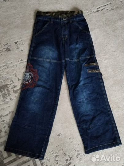 Широкие рэп джинсы