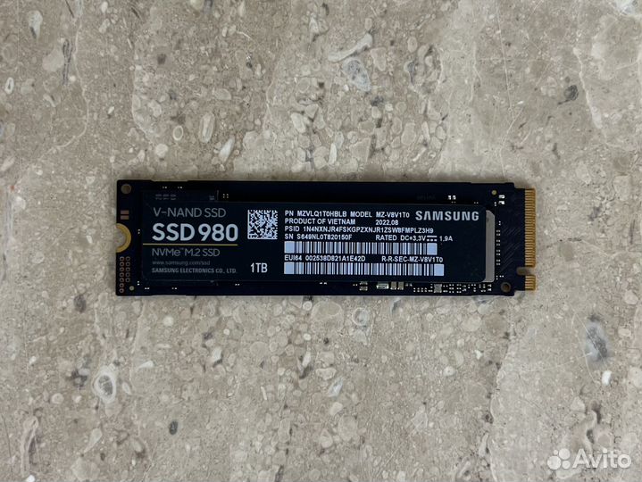 SSD M.2 Samsung 980 - 1 тб