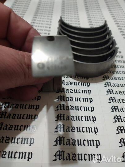 Вкладыши коренные ремонт 0.25 Nissan A2208-1M0A