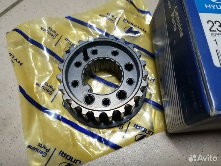 Шестерня коленвала Гетц, Пиканто. Новая. Оригинал