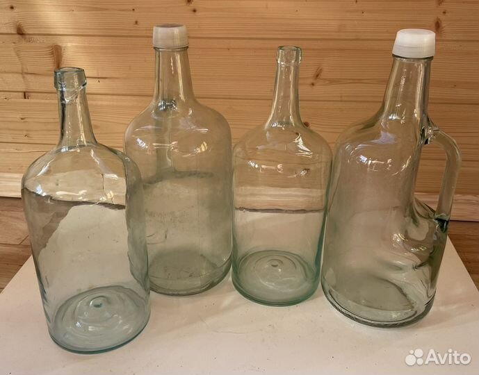 Банки, бутылки, графины