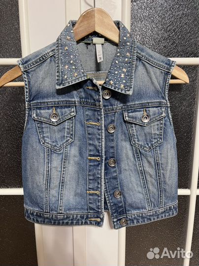 Джинсовая жилетка Adidas