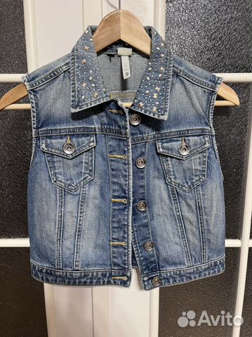 Джинсовая жилетка Adidas