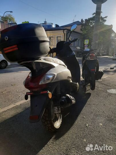 Скутер 80 куб (49,9) по документам