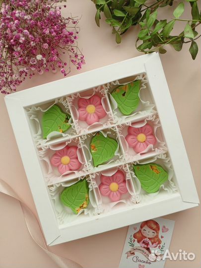 Шоколадные конфеты для учителей