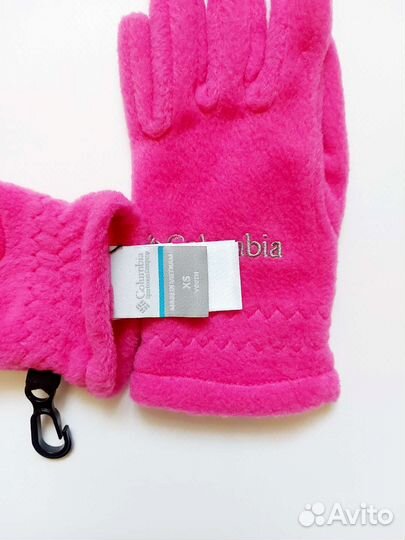 Перчатки columbia из флиса новые