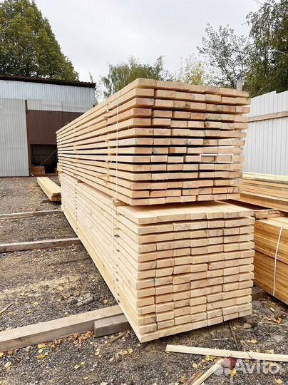 Брус обрезной 100х100х6000мм с доставкой