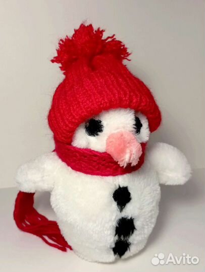 Новогодняя игрушка. Снеговик