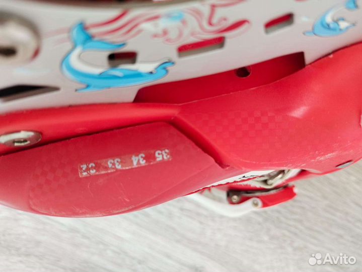 Роликовые коньки раздвижные 32-35