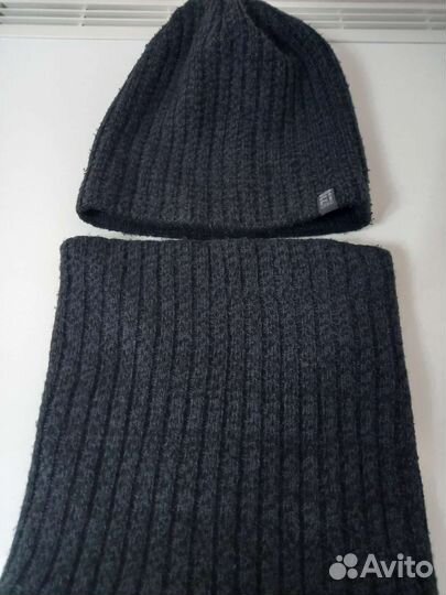 Снут+шапка на подростка. На флисе