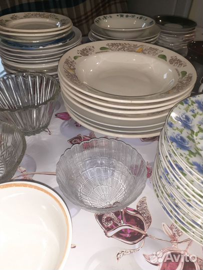 Посуда кружки,тарелки бу