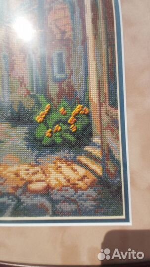 Картина вышитая крестом