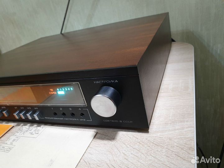 Тюнер Radiotehnika T-101 / Редкий / Пломбы