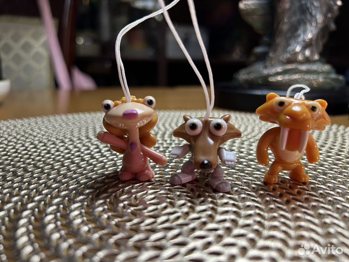 Коллекционные брелки Ледниковый период Киндер