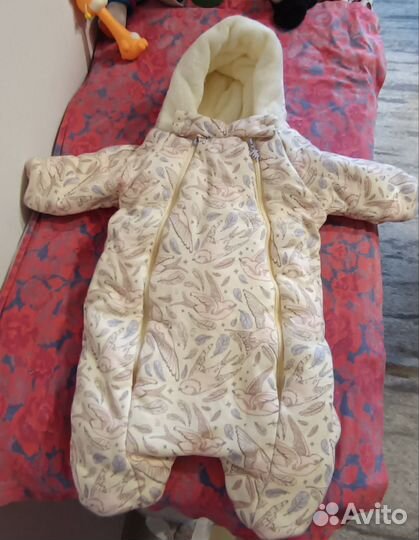 Зимний конверт на выписку