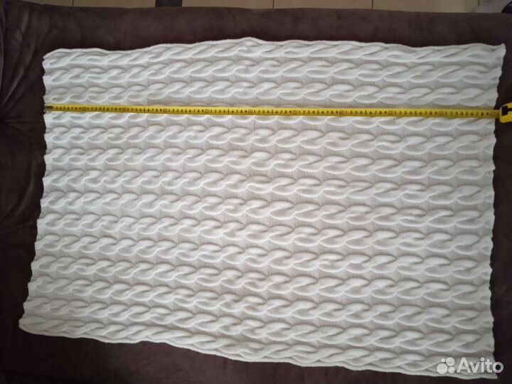 Плед детский вязаный ручная работа