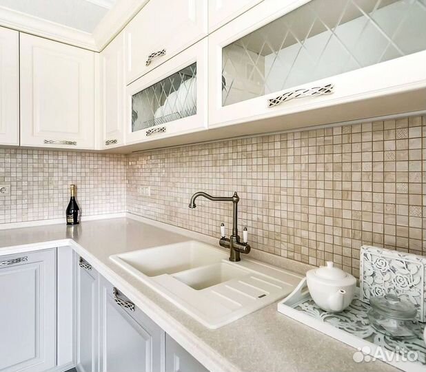 Скандинавский кухонный гарнитур на заказ