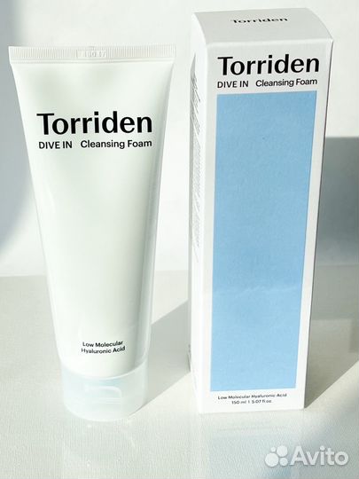 Мягкая пенка Torriden Dive In Hyal cleansing foam