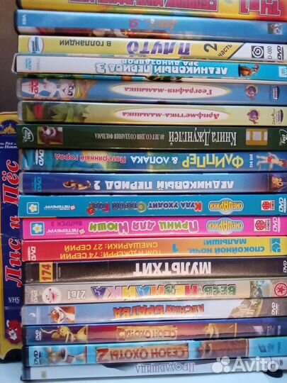 Диски, видео кассеты для детей