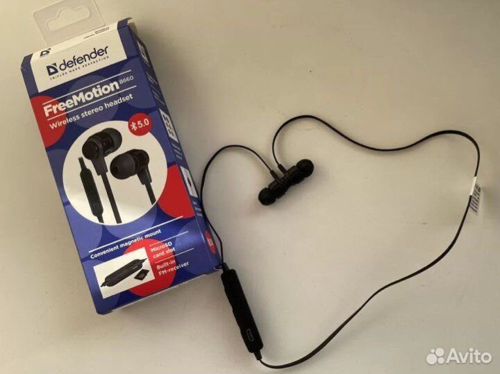 Беспроводные наушники Defender FreeMotion B660
