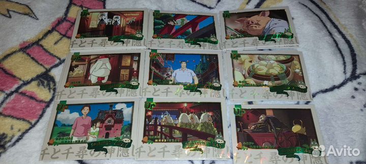 Карточки Миядзаки SSR UR CP