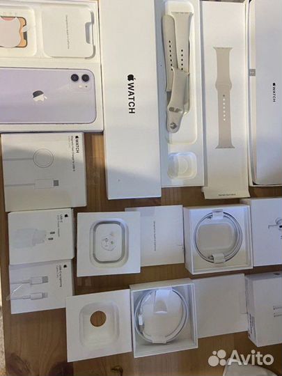 Коробки техники Apple (оригинал)