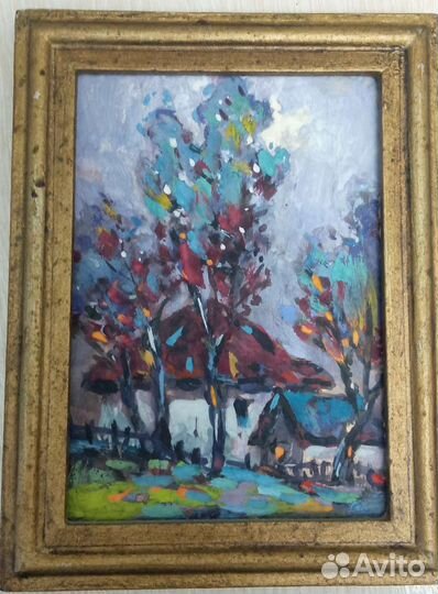 Картина Бакаева С.И. Вид на хутор