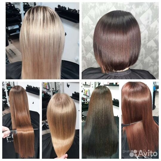 Реконструкция волос Кератин Ботокс