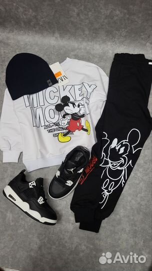 Костюм Микки маус + кроссовки джордан+ шапка