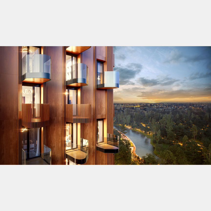 1-к. квартира, 43,1 м², 4/23 эт.