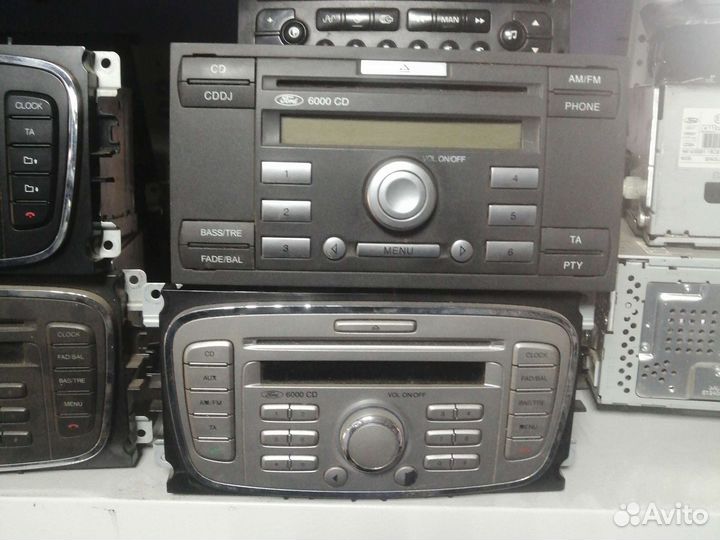 Магнитола штатная Ford Форд Focus Mondeo