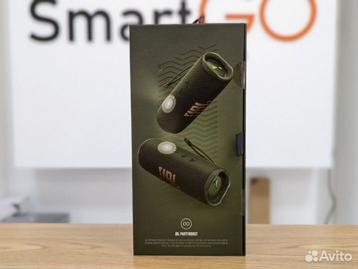 Портативная колонка JBL Flip 6 (Зеленый)