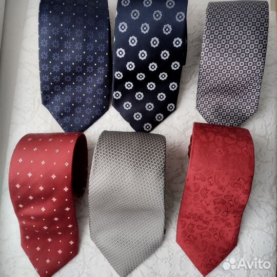 Галстуки шёлковые брендовые