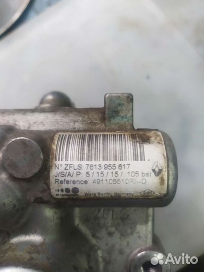 Насос гур рено дастер, renault duster 2.0