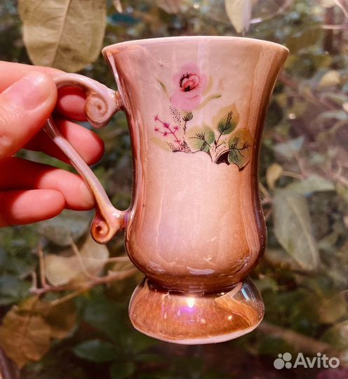 Кружкечки с перламутровой глазурью