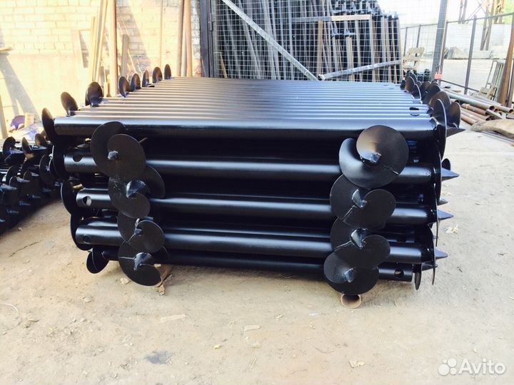 Винтовые сваи диаметр- 89мм, длинна- 2000мм