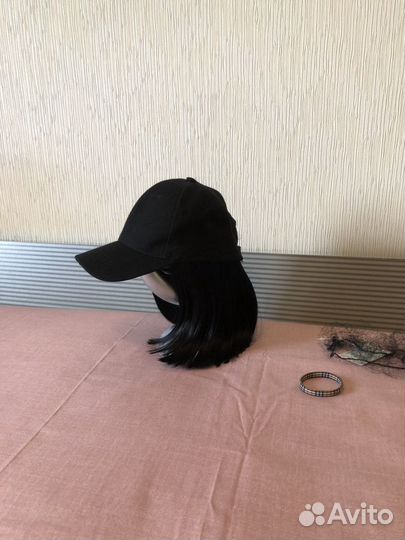 Новый черный искусственный парик каре