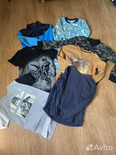 Вещи пакетом на мальчика 140