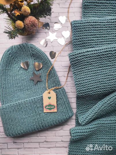 Вяжу на заказ шапки, шафики, снуды