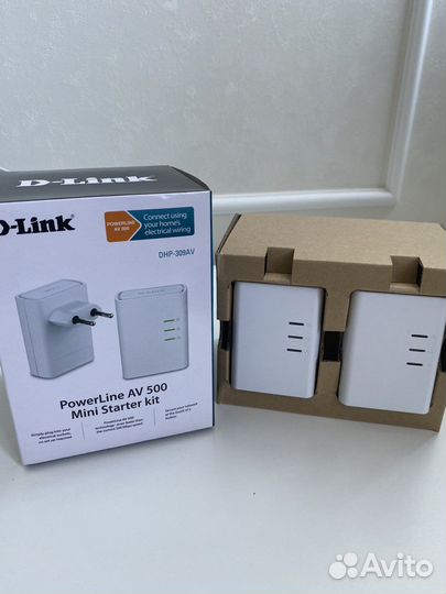 Адаптер PowerLine D-Link DHP-309AV