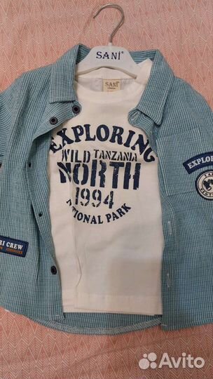 Летний костюм на мальчика на 2,3,4,5 лет