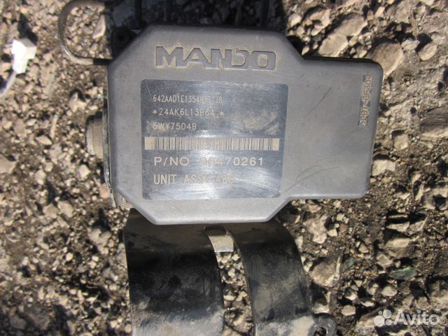 Chevrolet aveo T250 блок ABS