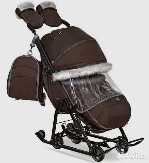 Санки-коляска комбинированная Nika 7-5SK