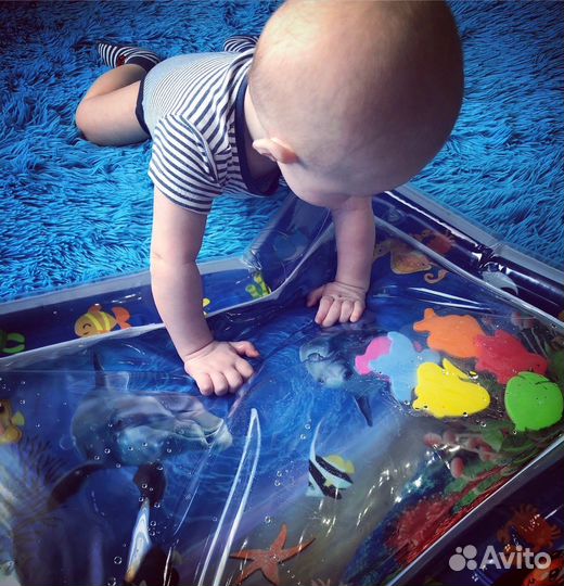 Водный коврик игровой развивающий