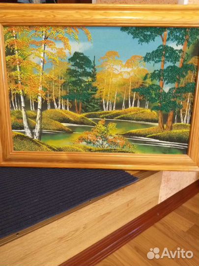 Картина из природного камня