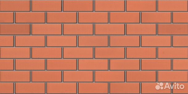 Облицовочный кирпич красный гладкий 1,4 NF
