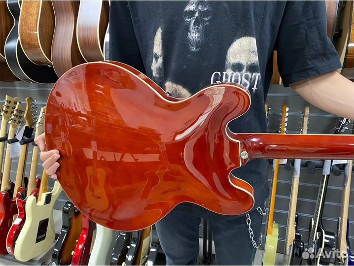 Root Note ES601-BNS - полуакустическая арктоп, сан