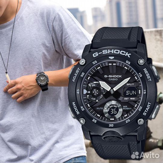 Часы Casio G-Shock GA-2000S-1A новые оригинал