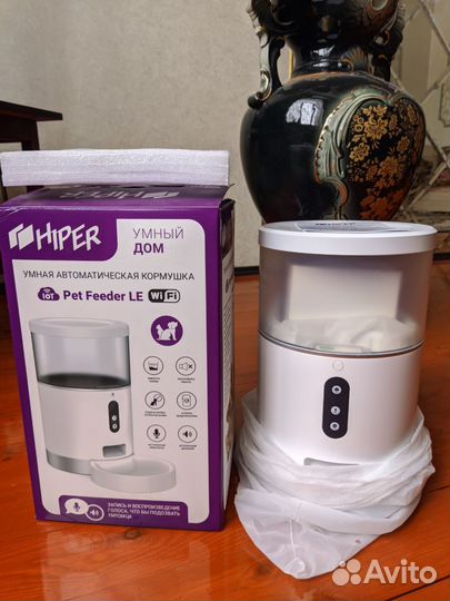 Автоматическая Wifi кормушка для животных hiper